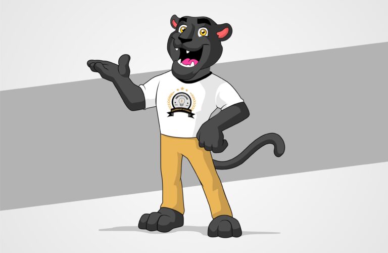 PANTHER logo grey background 768x500